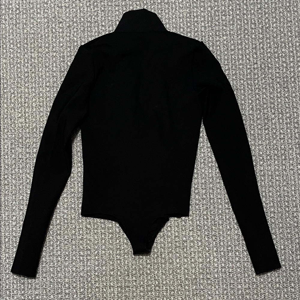 Commando Scuba Material Long Sleeve Bodysuit In B… - image 5